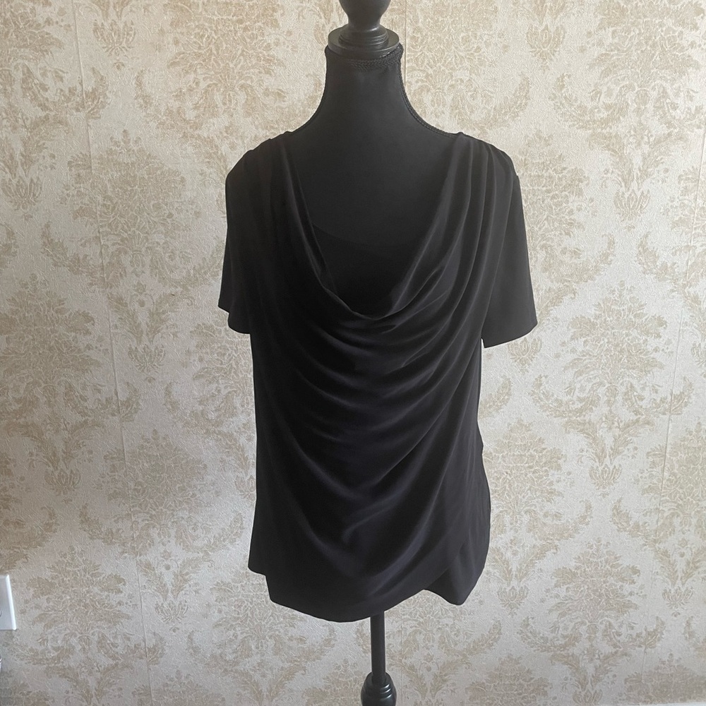 Laura Petites cowl neck top